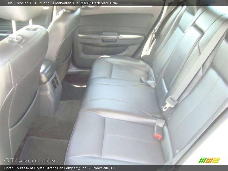 Clearwater Blue Pearl / Dark Slate Gray 2009 Chrysler 300 Touring