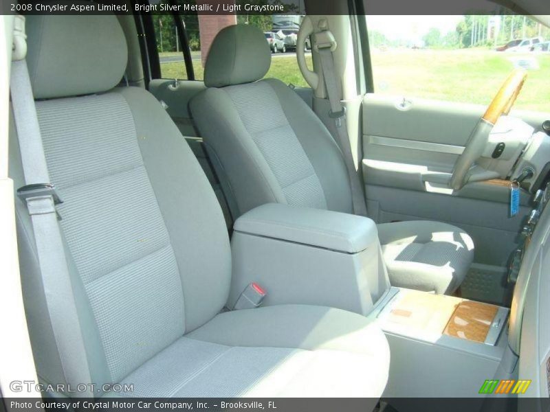 Bright Silver Metallic / Light Graystone 2008 Chrysler Aspen Limited