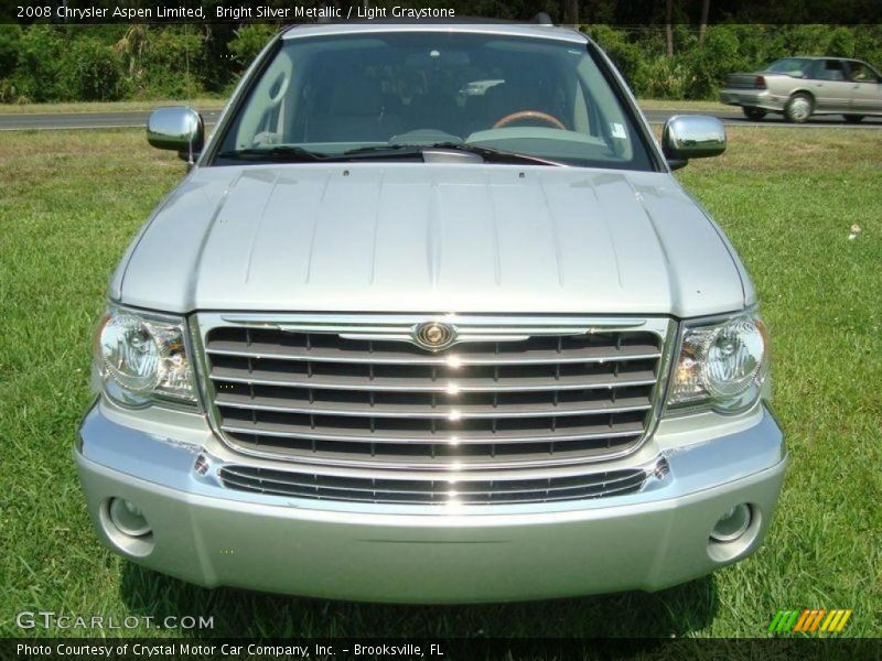Bright Silver Metallic / Light Graystone 2008 Chrysler Aspen Limited