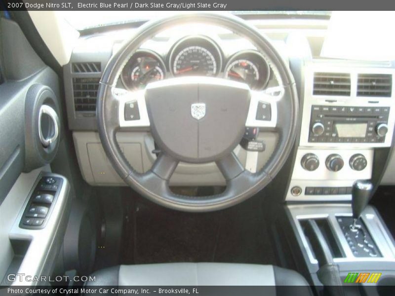 Electric Blue Pearl / Dark Slate Gray/Light Slate Gray 2007 Dodge Nitro SLT