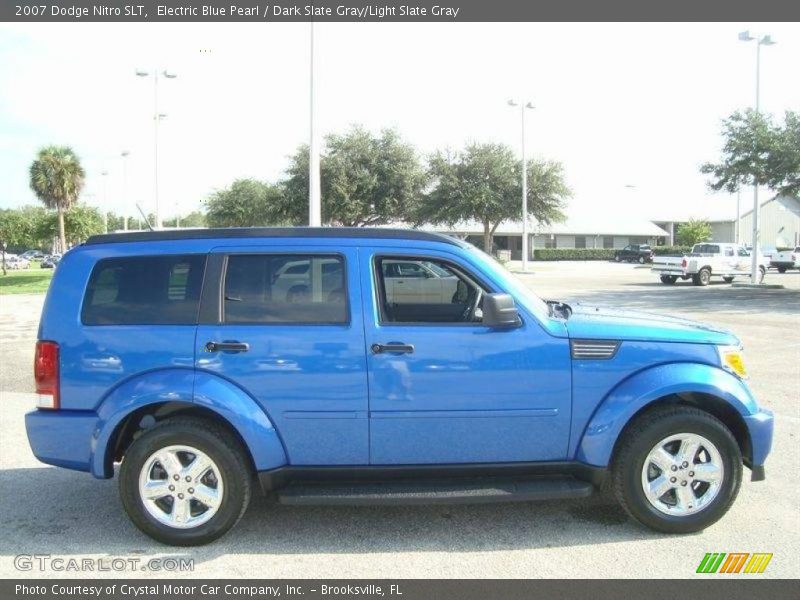 Electric Blue Pearl / Dark Slate Gray/Light Slate Gray 2007 Dodge Nitro SLT
