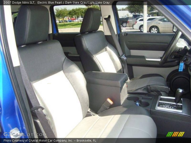 Electric Blue Pearl / Dark Slate Gray/Light Slate Gray 2007 Dodge Nitro SLT