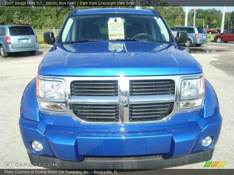Electric Blue Pearl / Dark Slate Gray/Light Slate Gray 2007 Dodge Nitro SLT