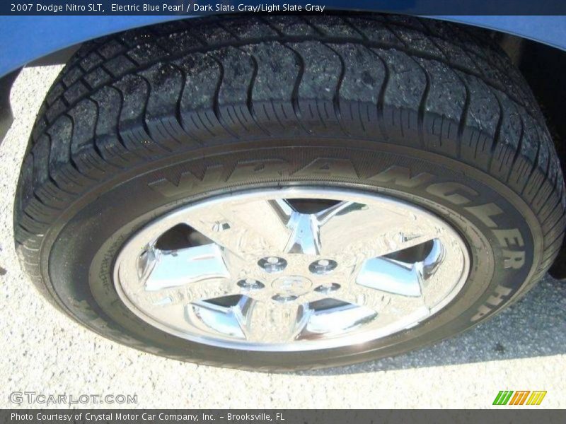 Electric Blue Pearl / Dark Slate Gray/Light Slate Gray 2007 Dodge Nitro SLT