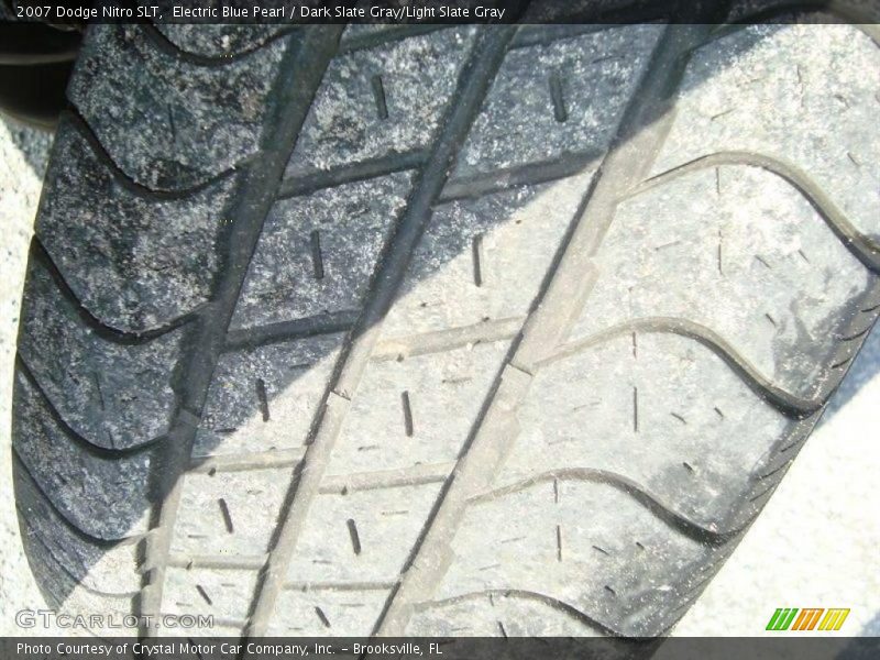 Electric Blue Pearl / Dark Slate Gray/Light Slate Gray 2007 Dodge Nitro SLT