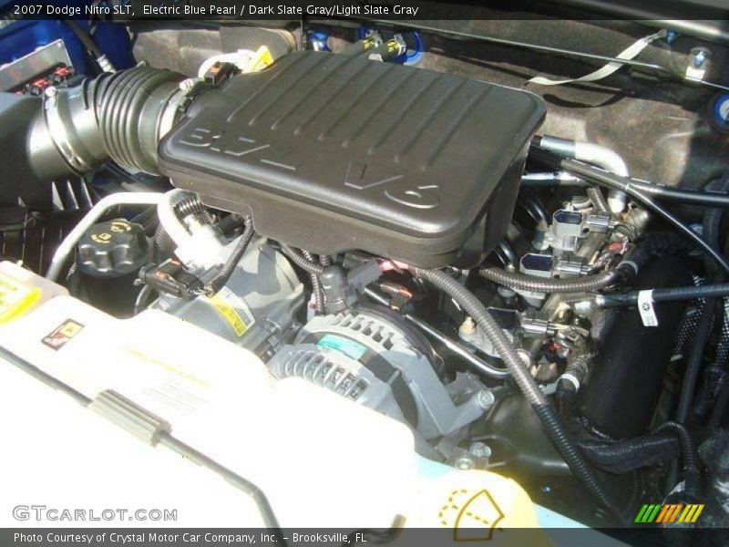 Electric Blue Pearl / Dark Slate Gray/Light Slate Gray 2007 Dodge Nitro SLT