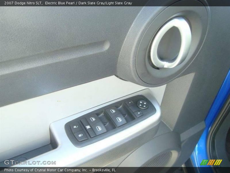 Electric Blue Pearl / Dark Slate Gray/Light Slate Gray 2007 Dodge Nitro SLT