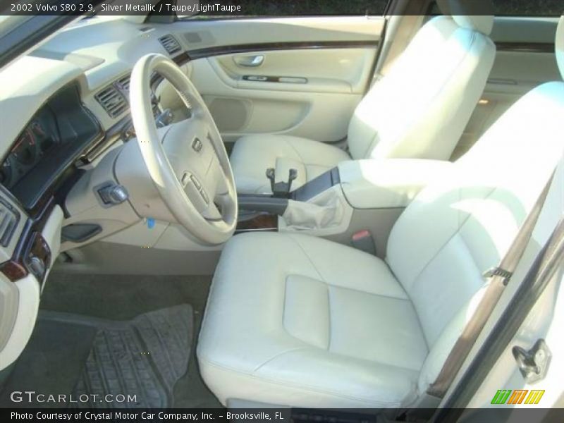 Silver Metallic / Taupe/LightTaupe 2002 Volvo S80 2.9