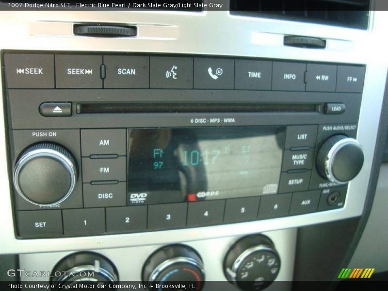 Electric Blue Pearl / Dark Slate Gray/Light Slate Gray 2007 Dodge Nitro SLT