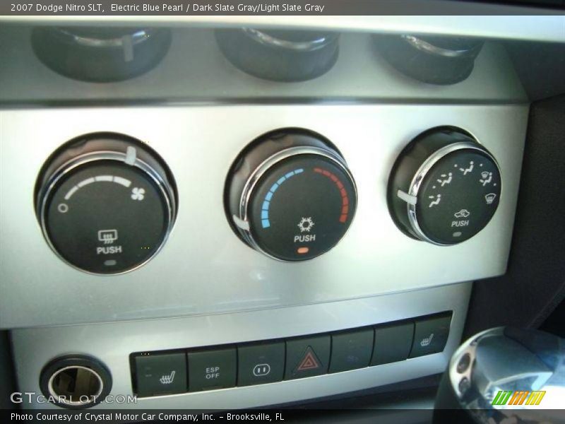 Electric Blue Pearl / Dark Slate Gray/Light Slate Gray 2007 Dodge Nitro SLT