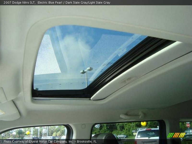 Electric Blue Pearl / Dark Slate Gray/Light Slate Gray 2007 Dodge Nitro SLT