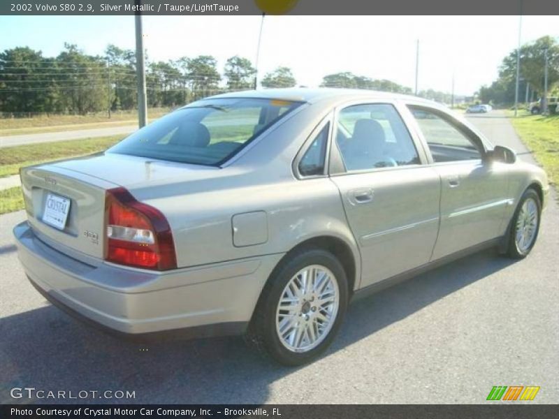 Silver Metallic / Taupe/LightTaupe 2002 Volvo S80 2.9