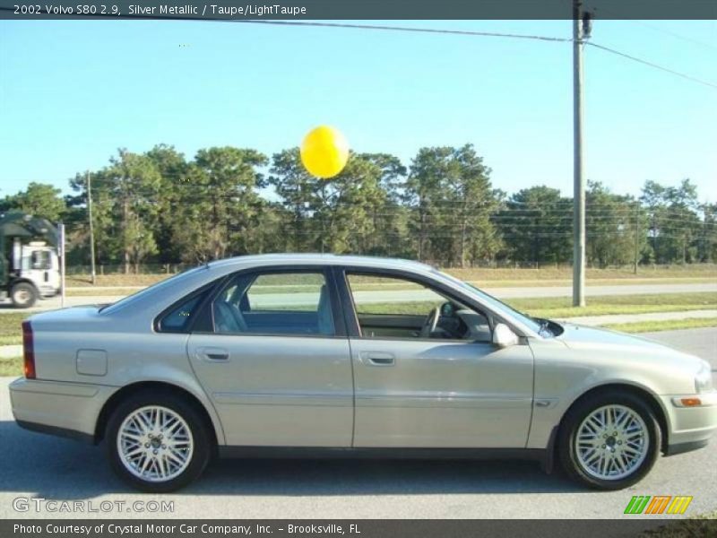 Silver Metallic / Taupe/LightTaupe 2002 Volvo S80 2.9
