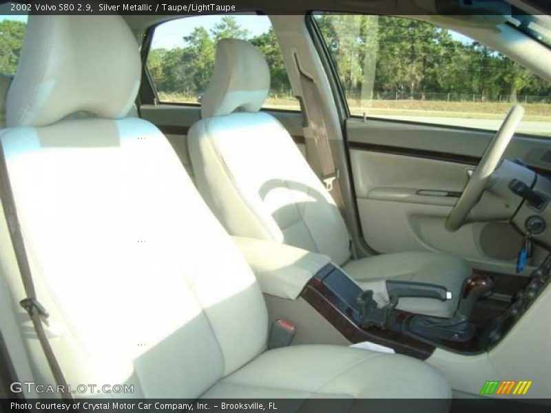 Silver Metallic / Taupe/LightTaupe 2002 Volvo S80 2.9