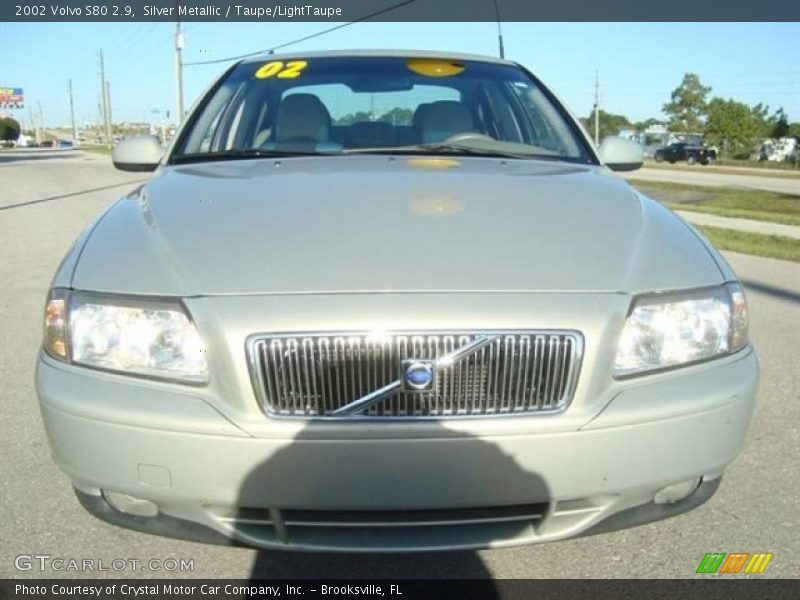 Silver Metallic / Taupe/LightTaupe 2002 Volvo S80 2.9