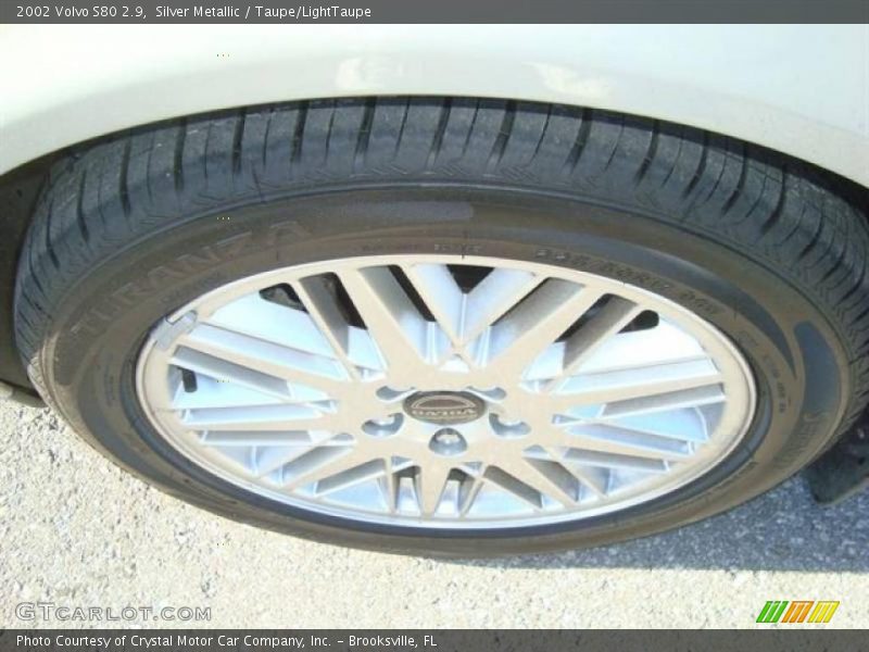 Silver Metallic / Taupe/LightTaupe 2002 Volvo S80 2.9