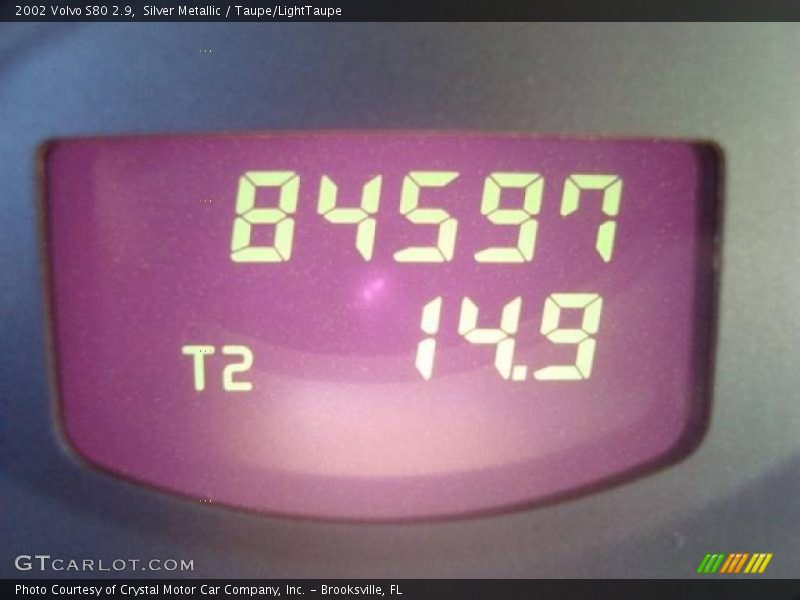 Silver Metallic / Taupe/LightTaupe 2002 Volvo S80 2.9