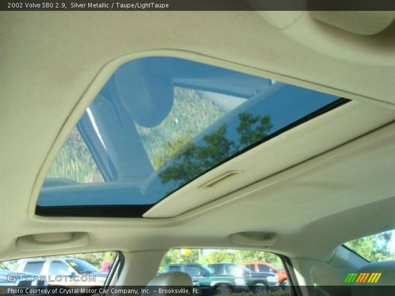 Silver Metallic / Taupe/LightTaupe 2002 Volvo S80 2.9