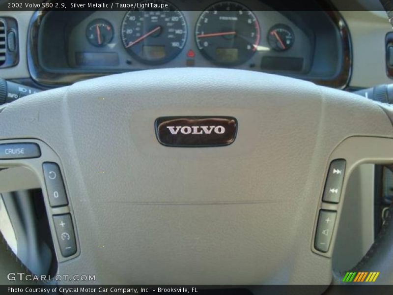 Silver Metallic / Taupe/LightTaupe 2002 Volvo S80 2.9