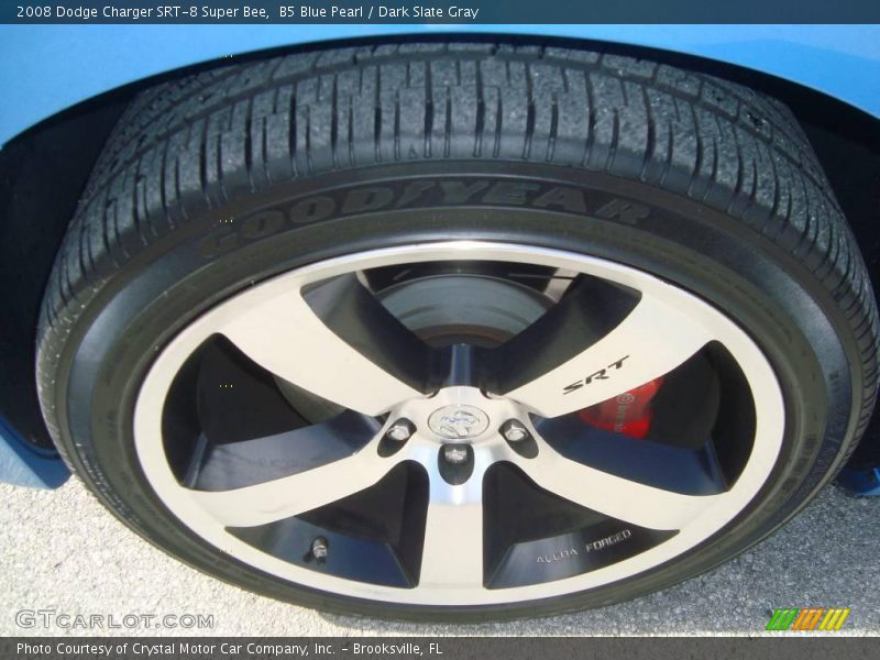 B5 Blue Pearl / Dark Slate Gray 2008 Dodge Charger SRT-8 Super Bee