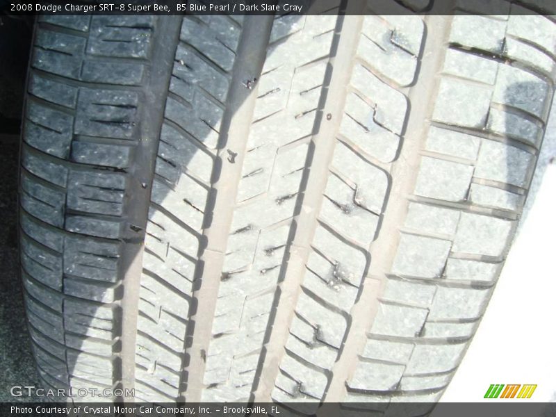B5 Blue Pearl / Dark Slate Gray 2008 Dodge Charger SRT-8 Super Bee