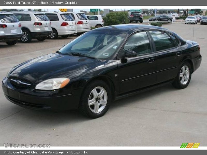 Black / Medium Graphite 2000 Ford Taurus SEL