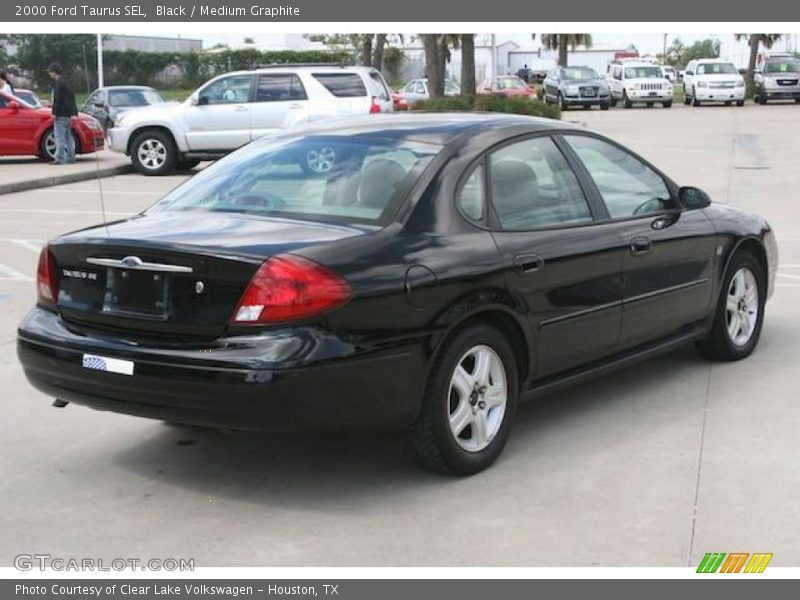 Black / Medium Graphite 2000 Ford Taurus SEL