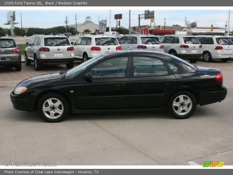 Black / Medium Graphite 2000 Ford Taurus SEL