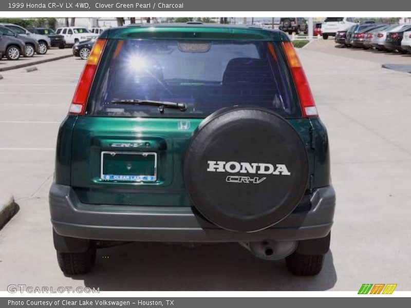 Clover Green Pearl / Charcoal 1999 Honda CR-V LX 4WD