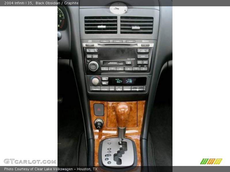 Black Obsidian / Graphite 2004 Infiniti I 35
