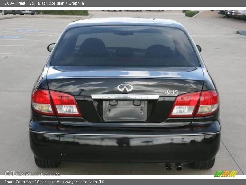 Black Obsidian / Graphite 2004 Infiniti I 35