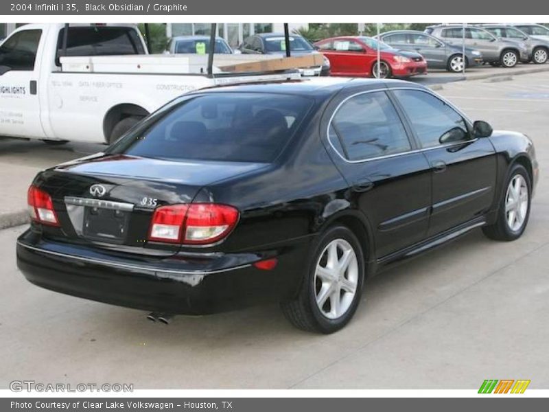 Black Obsidian / Graphite 2004 Infiniti I 35