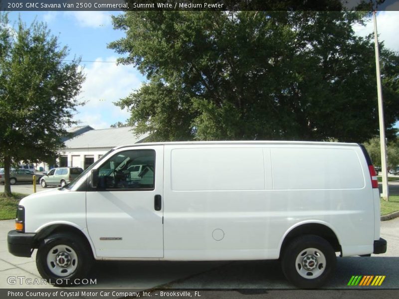 Summit White / Medium Pewter 2005 GMC Savana Van 2500 Commercial