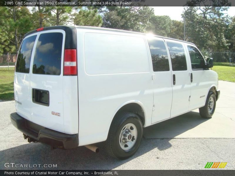 Summit White / Medium Pewter 2005 GMC Savana Van 2500 Commercial