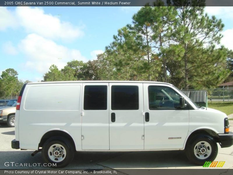 Summit White / Medium Pewter 2005 GMC Savana Van 2500 Commercial
