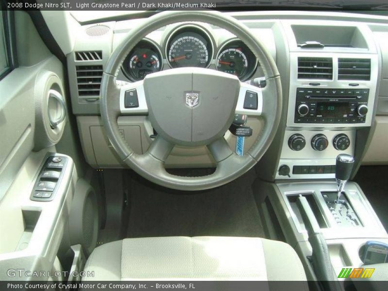 Light Graystone Pearl / Dark Khaki/Medium Khaki 2008 Dodge Nitro SLT