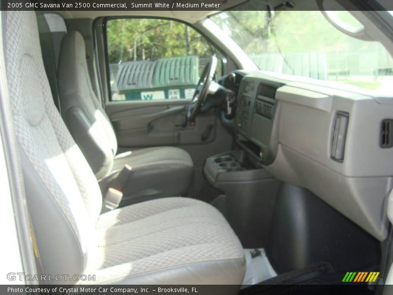 Summit White / Medium Pewter 2005 GMC Savana Van 2500 Commercial