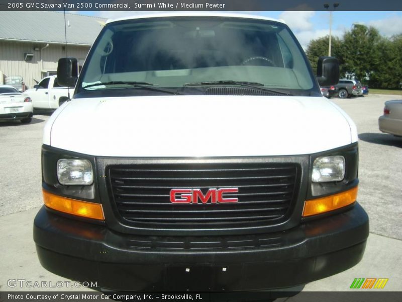 Summit White / Medium Pewter 2005 GMC Savana Van 2500 Commercial