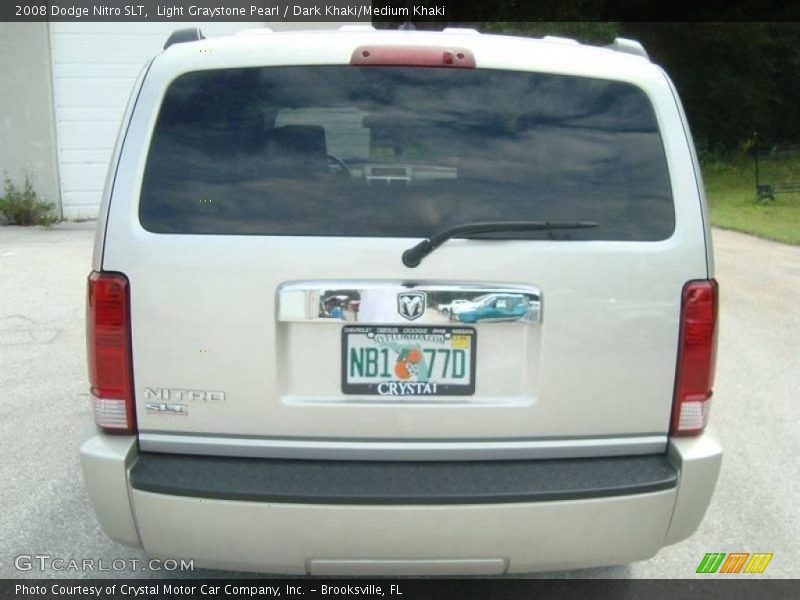 Light Graystone Pearl / Dark Khaki/Medium Khaki 2008 Dodge Nitro SLT