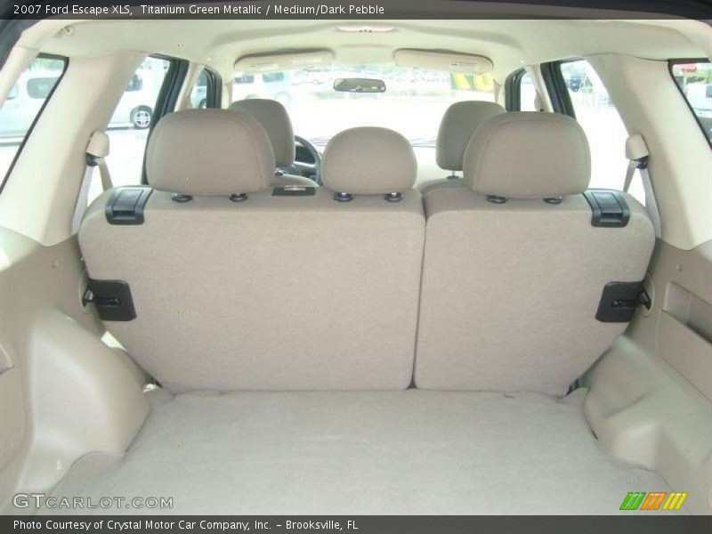 Titanium Green Metallic / Medium/Dark Pebble 2007 Ford Escape XLS