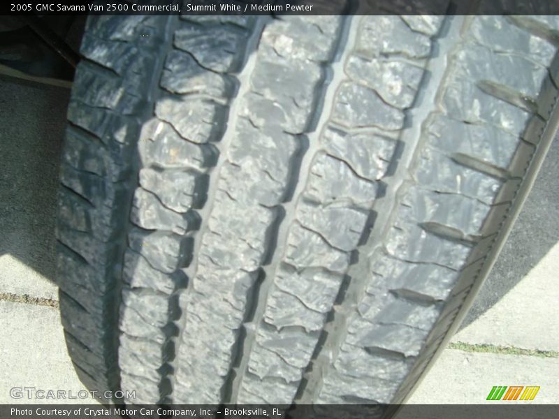 Summit White / Medium Pewter 2005 GMC Savana Van 2500 Commercial