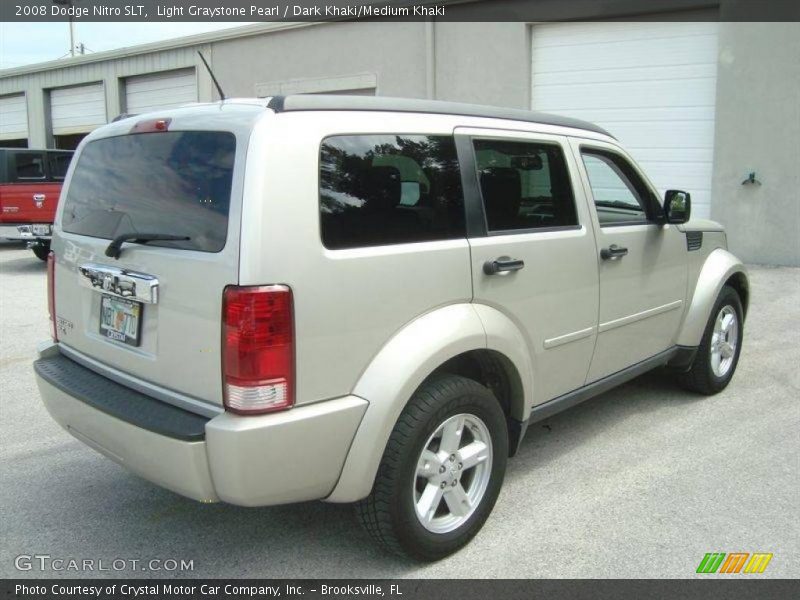 Light Graystone Pearl / Dark Khaki/Medium Khaki 2008 Dodge Nitro SLT