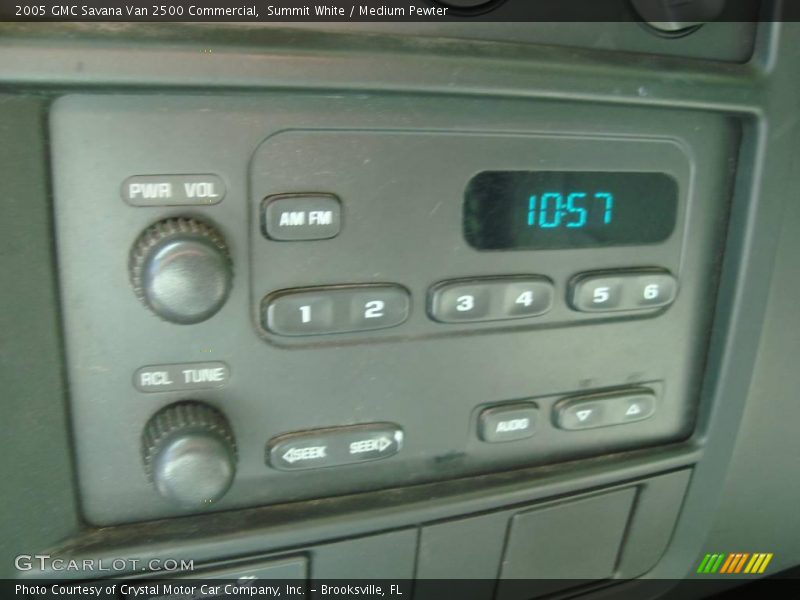Summit White / Medium Pewter 2005 GMC Savana Van 2500 Commercial