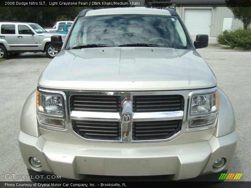 Light Graystone Pearl / Dark Khaki/Medium Khaki 2008 Dodge Nitro SLT