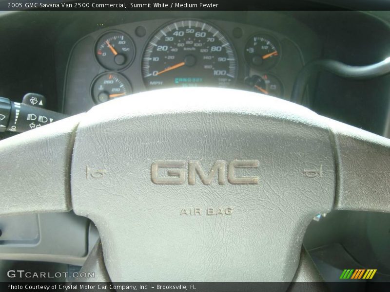 Summit White / Medium Pewter 2005 GMC Savana Van 2500 Commercial