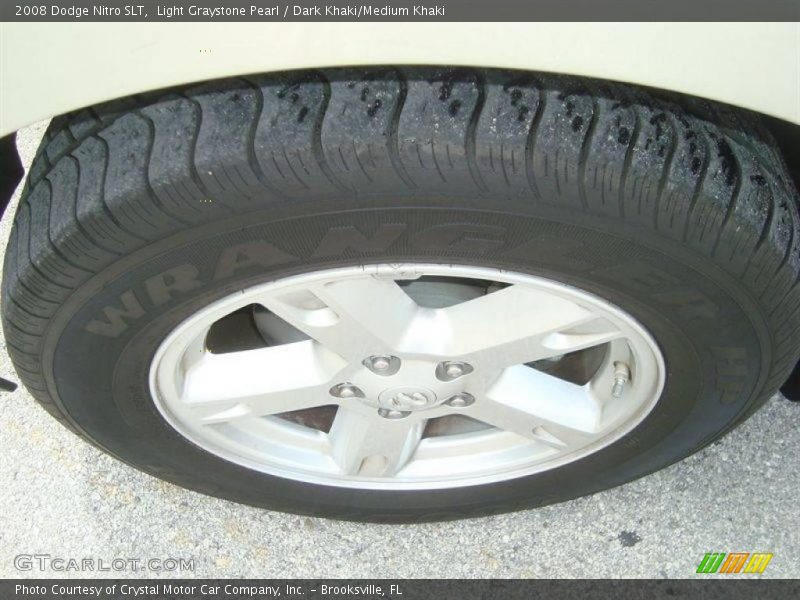 Light Graystone Pearl / Dark Khaki/Medium Khaki 2008 Dodge Nitro SLT