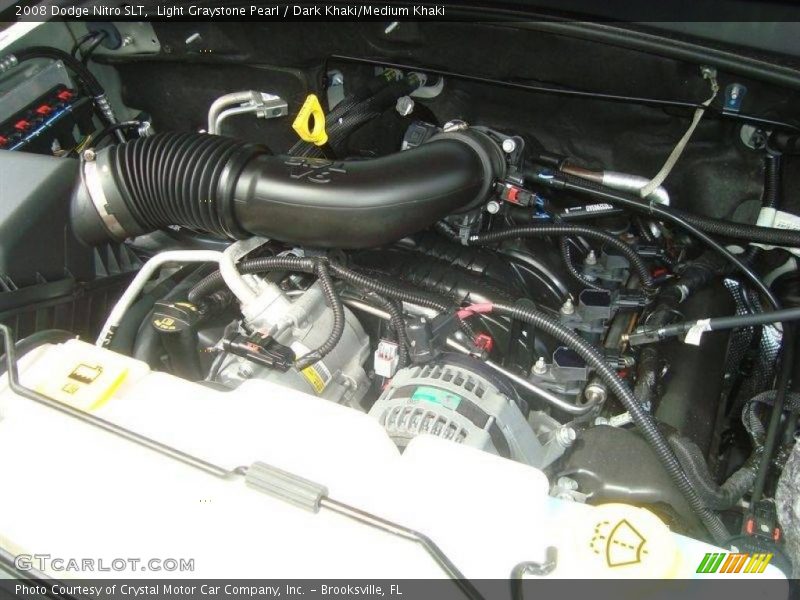 Light Graystone Pearl / Dark Khaki/Medium Khaki 2008 Dodge Nitro SLT