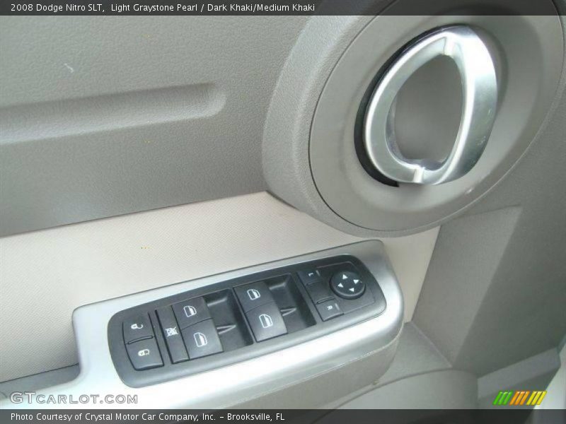 Light Graystone Pearl / Dark Khaki/Medium Khaki 2008 Dodge Nitro SLT