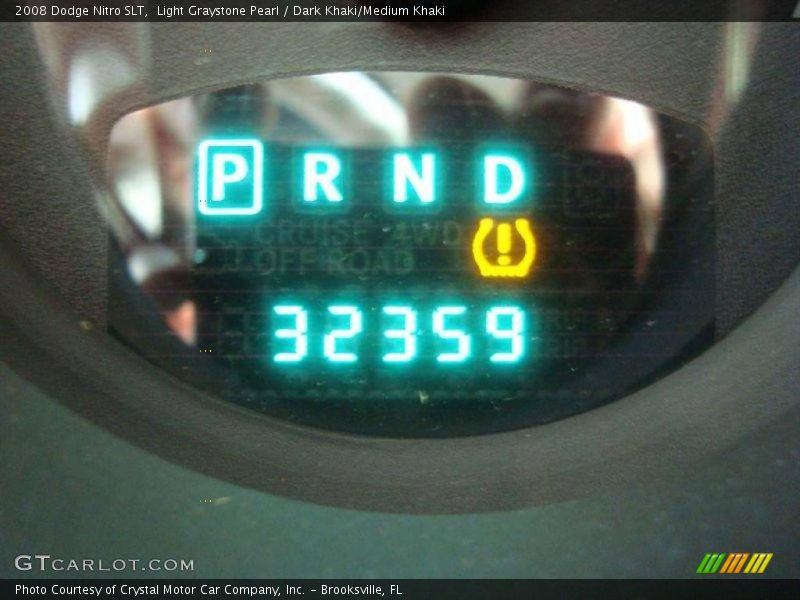 Light Graystone Pearl / Dark Khaki/Medium Khaki 2008 Dodge Nitro SLT