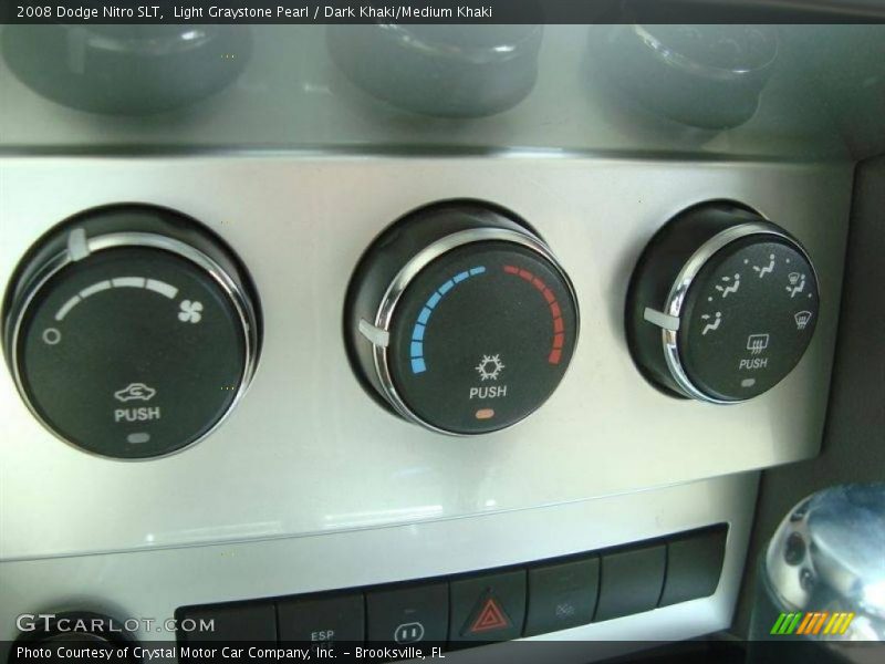 Light Graystone Pearl / Dark Khaki/Medium Khaki 2008 Dodge Nitro SLT